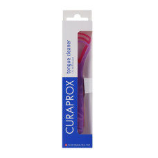 Набір для очищення язика Curaprox Tongue Cleaner CTC 203, рожевий та фіолетовий